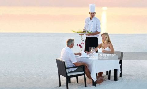 Private beachside dinner experience at The Residences at The St. Regis Longboat Key