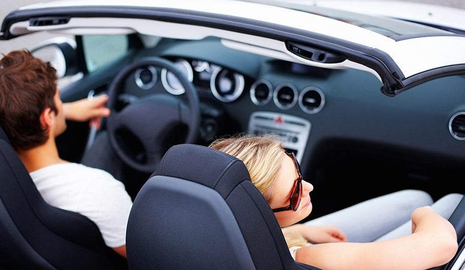 Couple in a Car