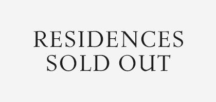 Residences Sold Out Banner
